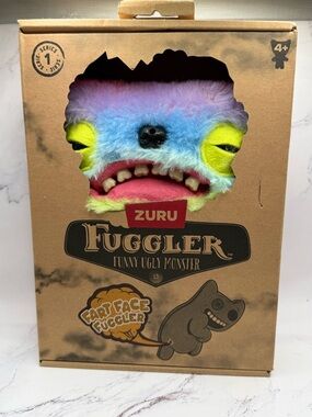 Zuru Fuggler Series 1 Fart Face Wide Eyed Weirdo Rainbow Funny Ugly Monster new